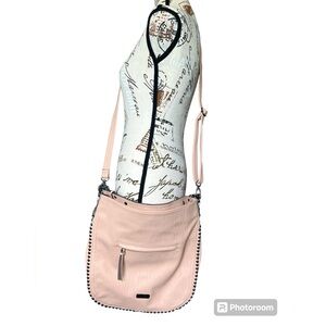 NWT Jessica Simpson blush vegan studded leather purse